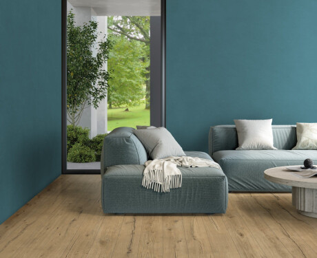Large-format 120x280 cm blue matt rectified porcelain stoneware tile A4H347 Mood Hope