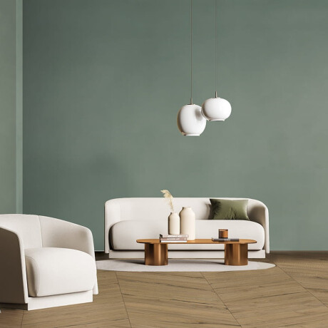 Glazed porcelain floor tiles, 120x280 cm, matt green, rectified, A4H351 Mood Rise #4