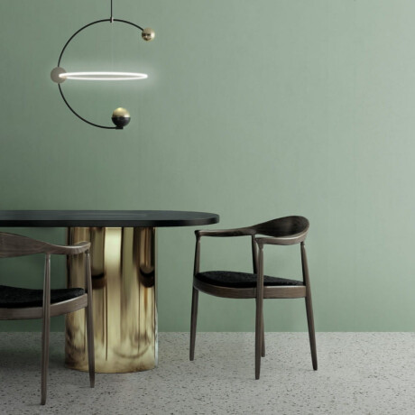 Large-format 120x280 cm matt green rectified porcelain stoneware tile A4H355 Mood Safe #4