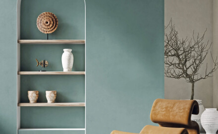 Glazed porcelain floor tiles, 60x120cm, matt green, rectified, A4H357 Mood Safe