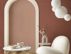 Glazed porcelain floor tiles, 60x120cm, matt pink, rectified, A4H365 Mood Gentle
