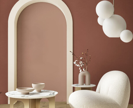 Glazed porcelain floor tiles, 60x120cm, matt pink, rectified, A4H365 Mood Gentle
