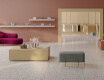 Glazed porcelain floor tiles, 60x120cm, matt red, rectified, A4H369 Mood Verve
