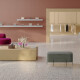 Glazed porcelain floor tiles, 60x120cm, matt red, rectified, A4H369 Mood Verve #1