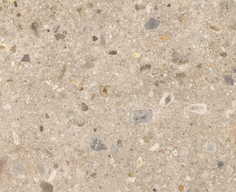 Glazed porcelain floor tiles, 120x120cm, beige terrazzo, matt finish, rectified, A4H407 Ceppo Di Gre Warm