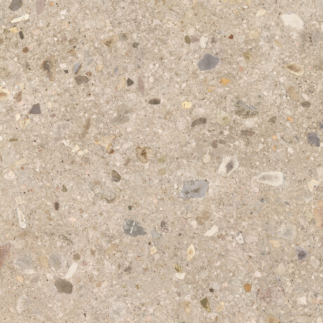 Glazed porcelain floor tiles, 120x120cm, beige terrazzo, matt finish, rectified, A4H407 Ceppo Di Gre Warm #1