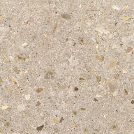 Glazed porcelain floor tiles, 120x120cm, beige terrazzo, matt finish, rectified, A4H407 Ceppo Di Gre Warm #2