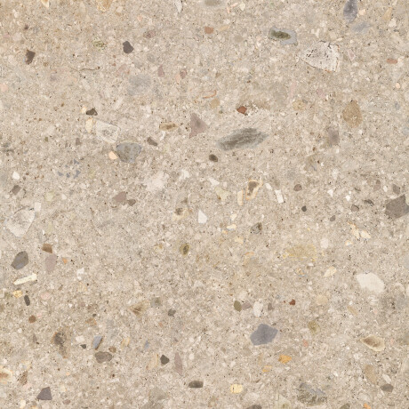 Glazed porcelain floor tiles, 120x120cm, beige terrazzo, matt finish, rectified, A4H407 Ceppo Di Gre Warm #3
