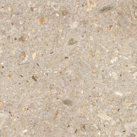 Glazed porcelain floor tiles, 120x120cm, beige terrazzo, matt finish, rectified, A4H407 Ceppo Di Gre Warm #4