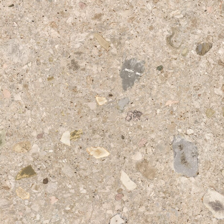Glazed porcelain stoneware floor tiles, 60x120cm, beige terrazzo, matt finish, rectified, A4H408 Ceppo Di Gre Warm #11