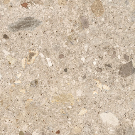 Glazed porcelain stoneware floor tiles, 60x120cm, beige terrazzo, matt finish, rectified, A4H408 Ceppo Di Gre Warm #14