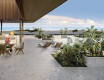 Glazed porcelain stoneware floor tiles, 120x280 cm, matt terrazzo grey, rectified, A4H416 Ceppo Di Gre Multi