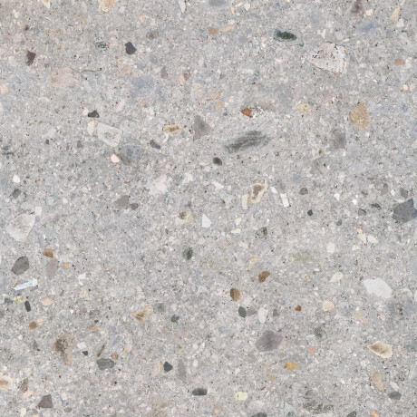Glazed porcelain stoneware floor tiles, 120x120cm, matt terrazzo grey, rectified, A4H417 Ceppo Di Gre Multi #3