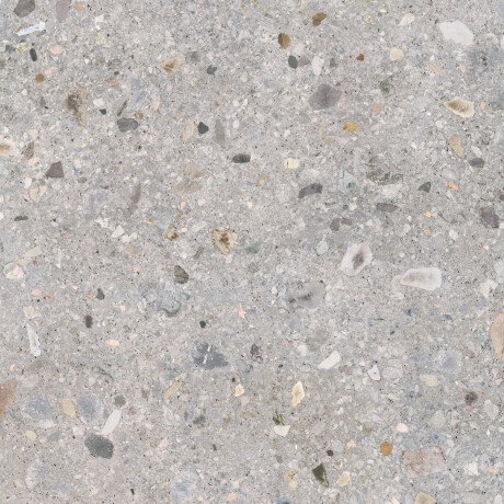 Glazed porcelain stoneware floor tiles, 120x120cm, matt terrazzo grey, rectified, A4H417 Ceppo Di Gre Multi #5