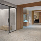 Glazed porcelain stoneware floor tiles, 60x120cm, light grey, matt, rectified, A4H418, Ceppo Di Gre Multi terrazzo #13
