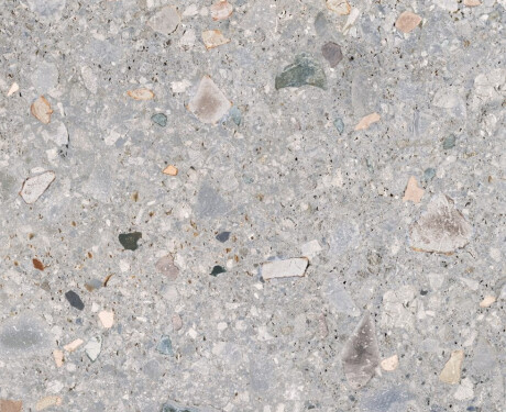 Glazed porcelain stoneware floor tiles, 60x120cm, light grey, matt, rectified, A4H418, Ceppo Di Gre Multi terrazzo