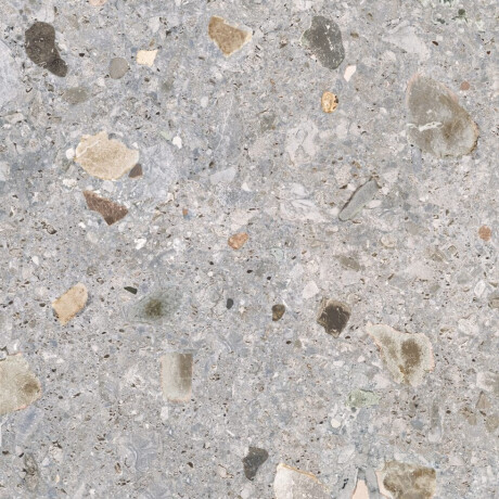 Glazed porcelain stoneware floor tiles, 60x120cm, light grey, matt, rectified, A4H418, Ceppo Di Gre Multi terrazzo #3