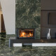 Large-format porcelain stoneware tile, 120x270 cm, green, glossy, rectified, A4H446 Verde Alpi #5