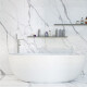 Large-format 120x270 cm glossy porcelain stoneware tile with grey veining, rectified, A4H451 Statuario Superiore #5