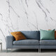 Glazed porcelain stoneware floor tiles, 120x280 cm, matt finish with grey veining, rectified, A4H452 Statuario Superiore #7