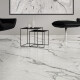 Glazed porcelain floor tiles, 120x120 cm, matt finish with grey veining, rectified, A4H455 Statuario Superiore #3