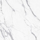 Glazed porcelain floor tiles, 120x120 cm, matt finish with grey veining, rectified, A4H455 Statuario Superiore #5