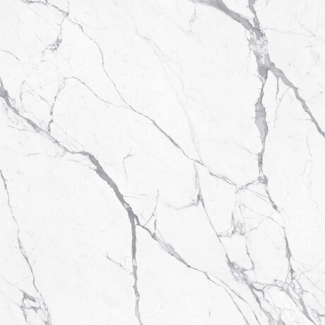Glazed porcelain floor tiles, 120x120 cm, matt finish with grey veining, rectified, A4H455 Statuario Superiore #7