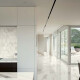 Large-format porcelain tiles, 120x280, white marble with grey veins, gloss finish, A4H462 Calacatta #3