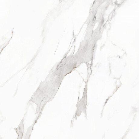 Large-format porcelain tiles, 120x280, white marble with grey veins, gloss finish, A4H462 Calacatta #4