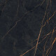 Bookmatch porcelain stoneware 120x280, black marble with gold veins, gloss finish A4H473 Sant Loreno #7
