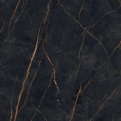 Large-format porcelain tiles, 120x280, black marble with gold veins, gloss finish, A4H474 Sant Loreno #3