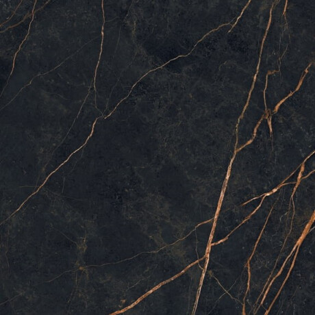 Large-format porcelain tiles, 120x280, black marble with gold veins, gloss finish, A4H474 Sant Loreno #4