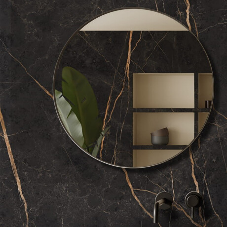 120x120 floor tiles, marble with gold veins, gloss finish A4H475 Sant Loreno #1