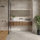 Veined stone-effect floor tiles, 100x100, matt, grey A4H506 Volterra Grey #1