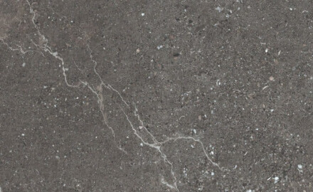 Veined stone porcelain floor tiles, 100x100, matt finish, dark grey A4H507 Volterra Stone