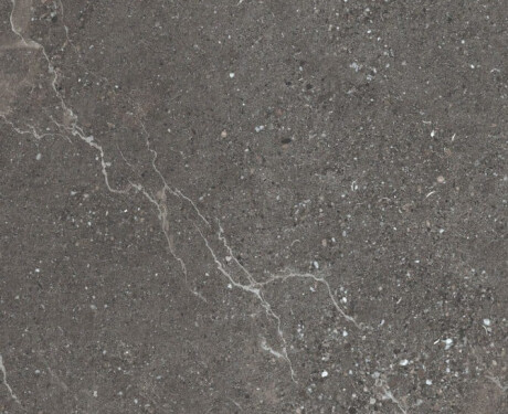 Veined stone porcelain floor tiles, 100x100, matt finish, dark grey A4H507 Volterra Stone