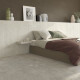 60x120 cm beige floor tiles with light veining, matt finish, A4H611 Crema #5