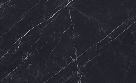Large-format porcelain tiles, 120x280, black marble with white veins, gloss finish, A4H687 Markina Black