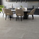Large-format porcelain tiles, 120x280, matt concrete grey, A4H763 Louft Ash #1