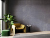 Large-format 120x280 marble-effect porcelain tiles with veining, gloss finish A4H808 Omani Cool