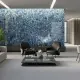 Large-format porcelain stoneware 120x280, blue agate, gloss finish, A4H832 Aghatina Azul #3