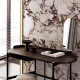 120x120 porcelain stoneware with purple veins, gloss finish A4H841 Calakatta Wiola #2