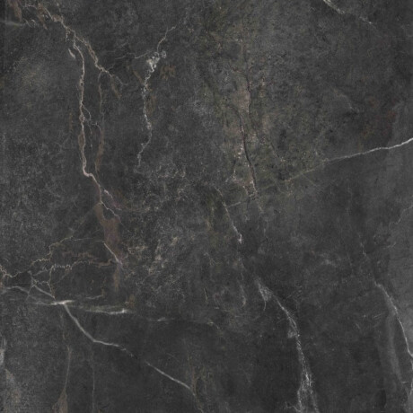 Glazed porcelain stoneware floor tiles, 60x120cm, matt black, rectified, A4H85 Iroc Black #7