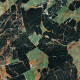 Bookmatch porcelain stoneware 120x280, emerald marble with veins, gloss finish A4H850 Esmerald Paris #1