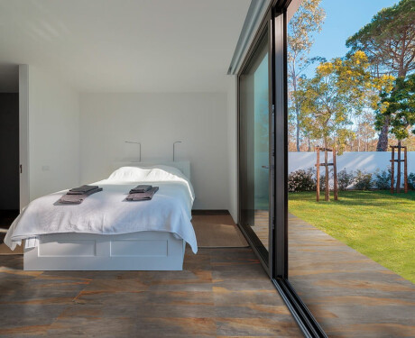 60x120 cm brown wall tiles with rust-coloured accents, matt finish, A4H891 Pizarra Akiba