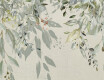 60x120 cm grey wall tiles with floral patterns, matt finish, A4H918 Flower