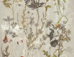 60x120 cm grey wall tiles with floral patterns, matt finish, A4H919 Glame