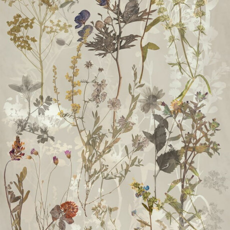 60x120 cm grey wall tiles with floral patterns, matt finish, A4H919 Glame #1