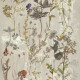 60x120 cm grey wall tiles with floral patterns, matt finish, A4H919 Glame #1