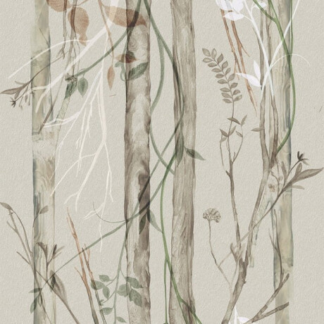 60x120 cm grey wall tiles with botanical patterns, matt finish, A4H920 Erbario #3
